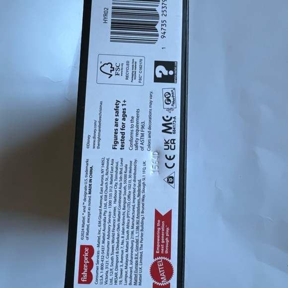 Nightmare Before Christmas Little People Santa Jack Skellington & Zero - Picture 4 of 4